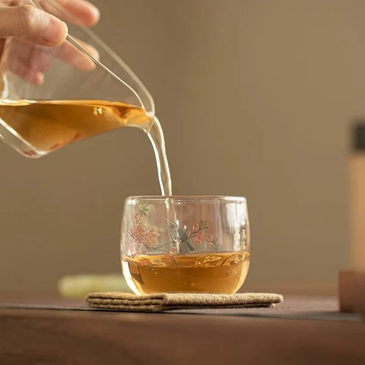 Household tea cup, personal master cup, Kung Fu tea set, heat-resistant tea cup, drinking tea cup