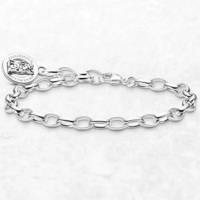 Charm Bracelets Bears New Trendy Gift for Women Men Europe Real 925 Sterling Silver Fine Jewelry Acessorie