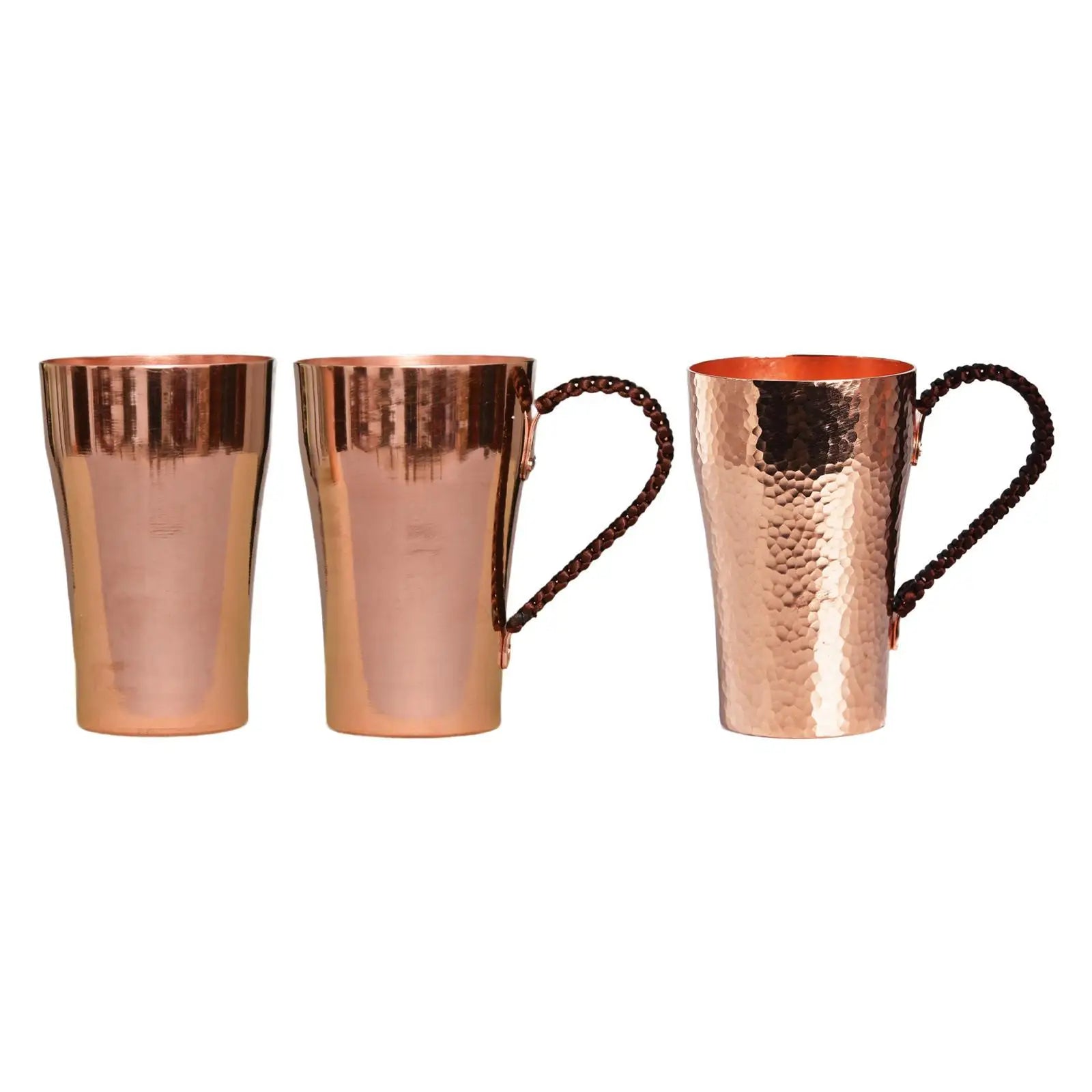 Pure Copper Cup 400ml Artisan Crafted Copper Mug Premium Drink Cup Luxury Coffee Mug for Kitchen Decor